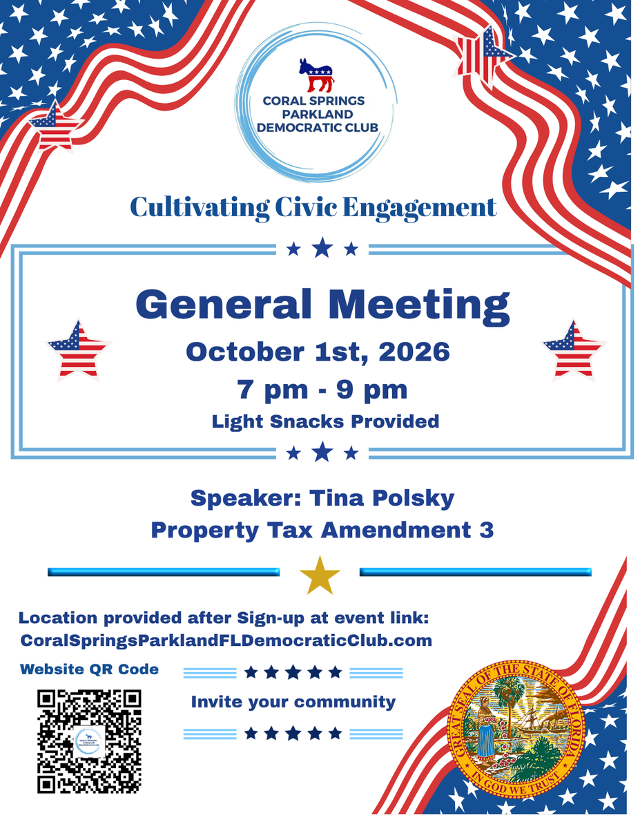 October 2026 General Meeting