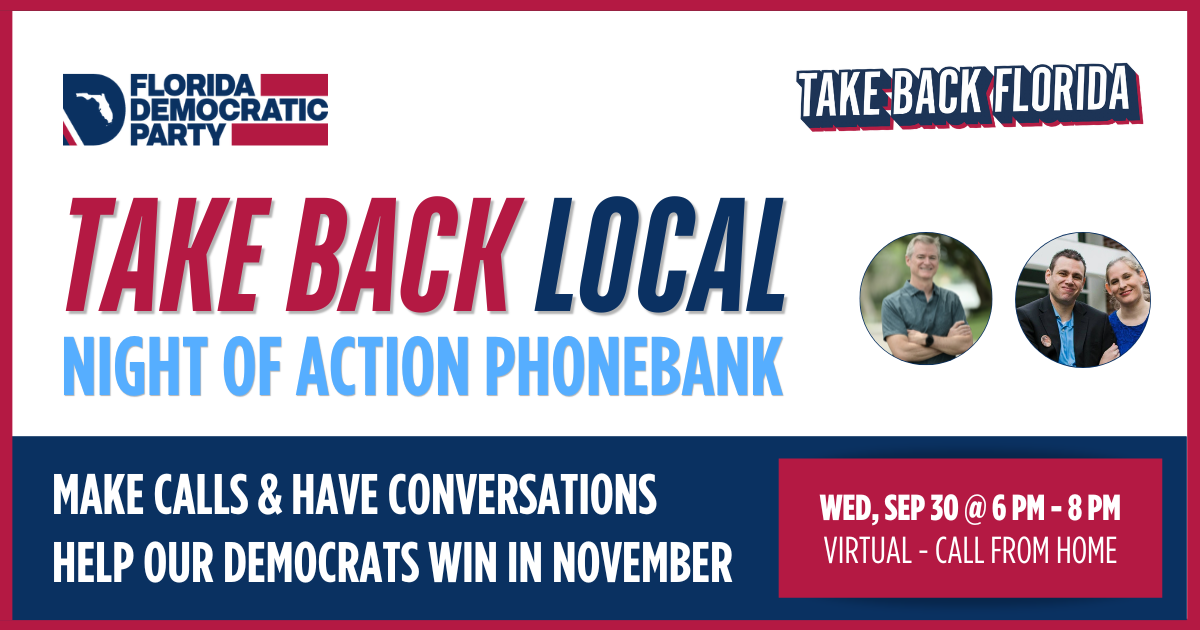 Take Back Local Phonebank - Seminole & Orange
