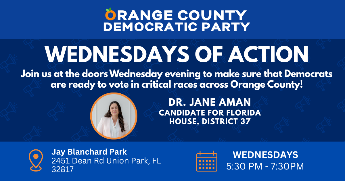 Joint Canvass with Dr. Jane Aman