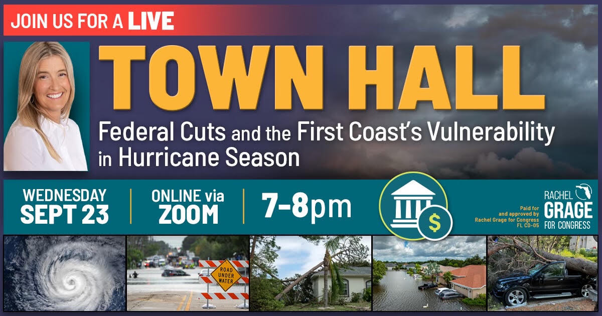 Rachel Grage Town Hall: Hurricane Season on the First Coast