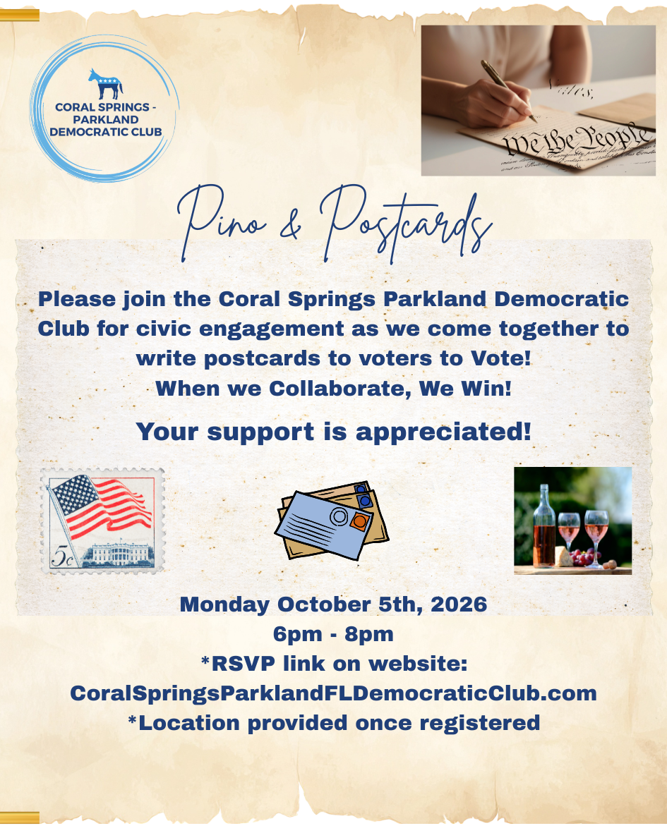 Pino & Postcards Writing Event