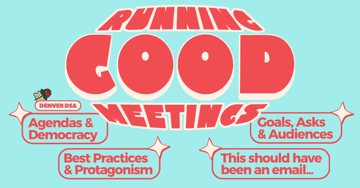 How To: Run Good Meetings