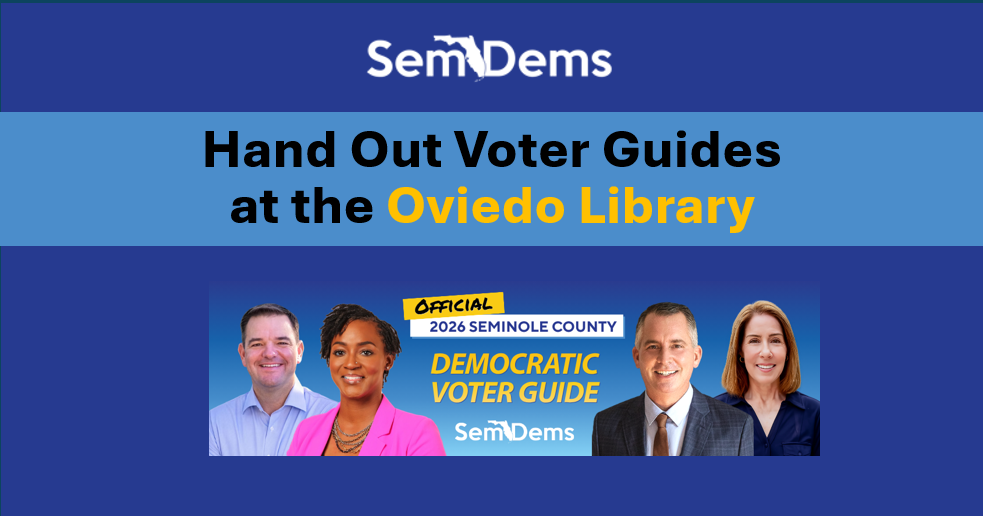 Voter Guides at the Oviedo Library