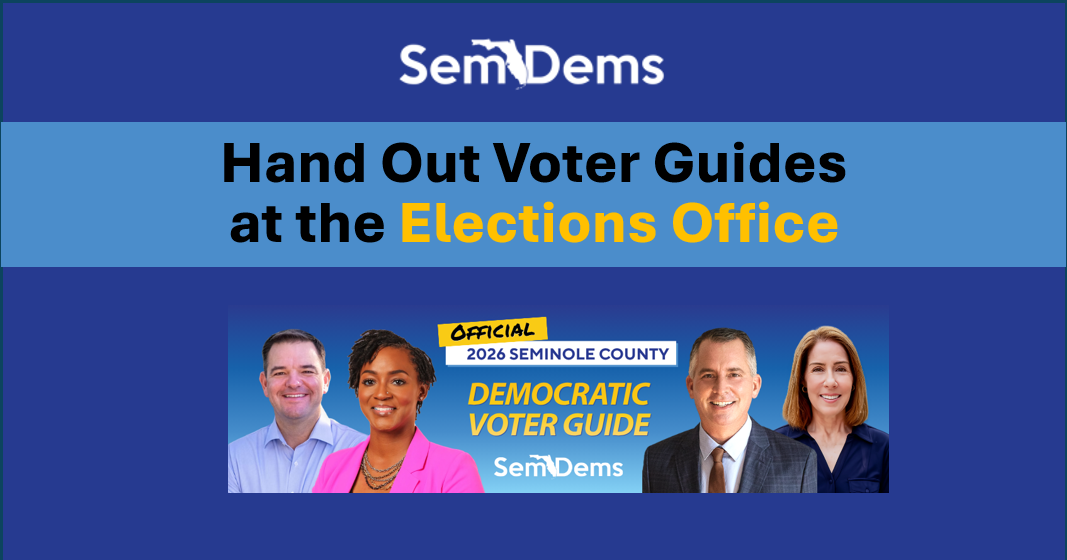 Voter Guides at the  Supervisor of Elections (SOE)