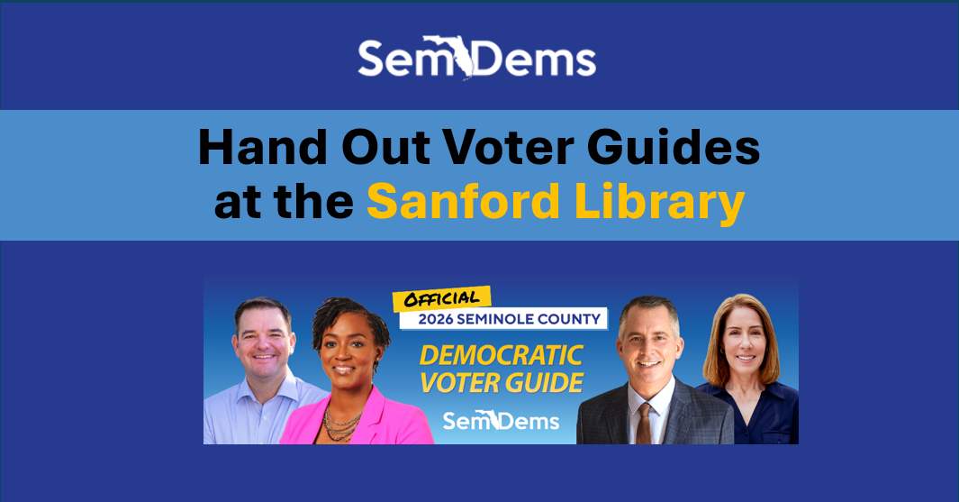 Voter Guides at the Sanford Library