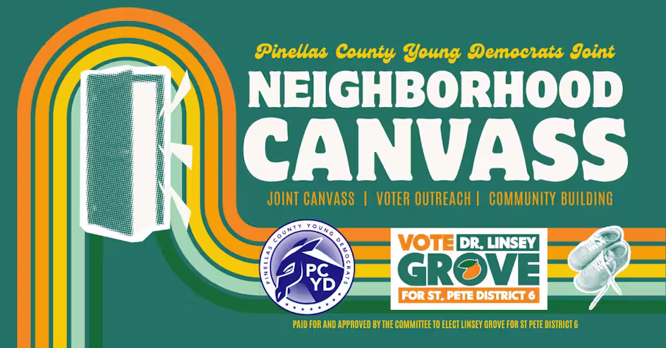 Canvass with Dr. Linsey Grove for St. Pete City Council