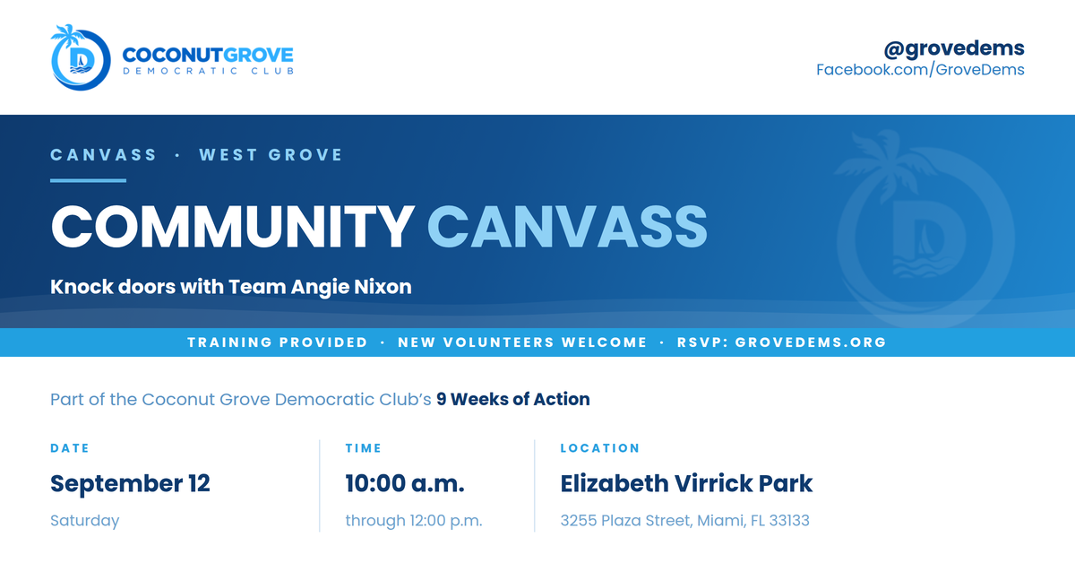Day of Action 2 - Canvass with Team Angie