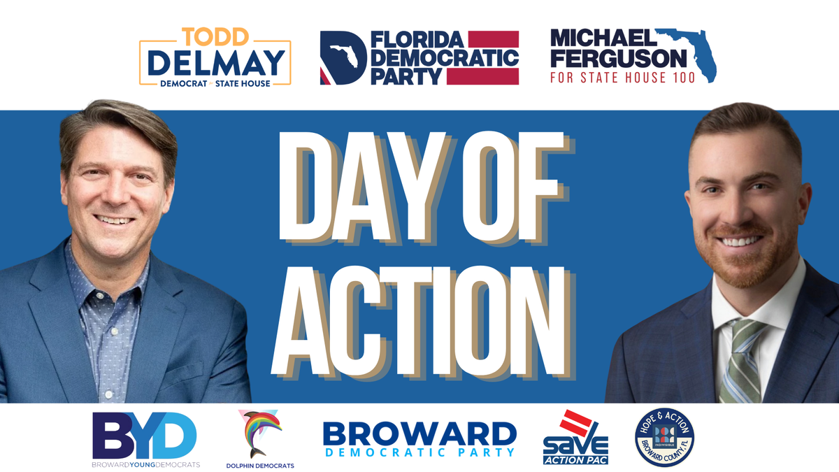 Day of Action: Canvass with Michael Ferguson and Todd Delmay!