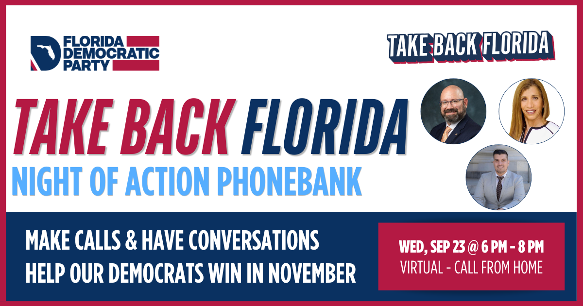 Take Back Florida Phonebank - Hillsborough