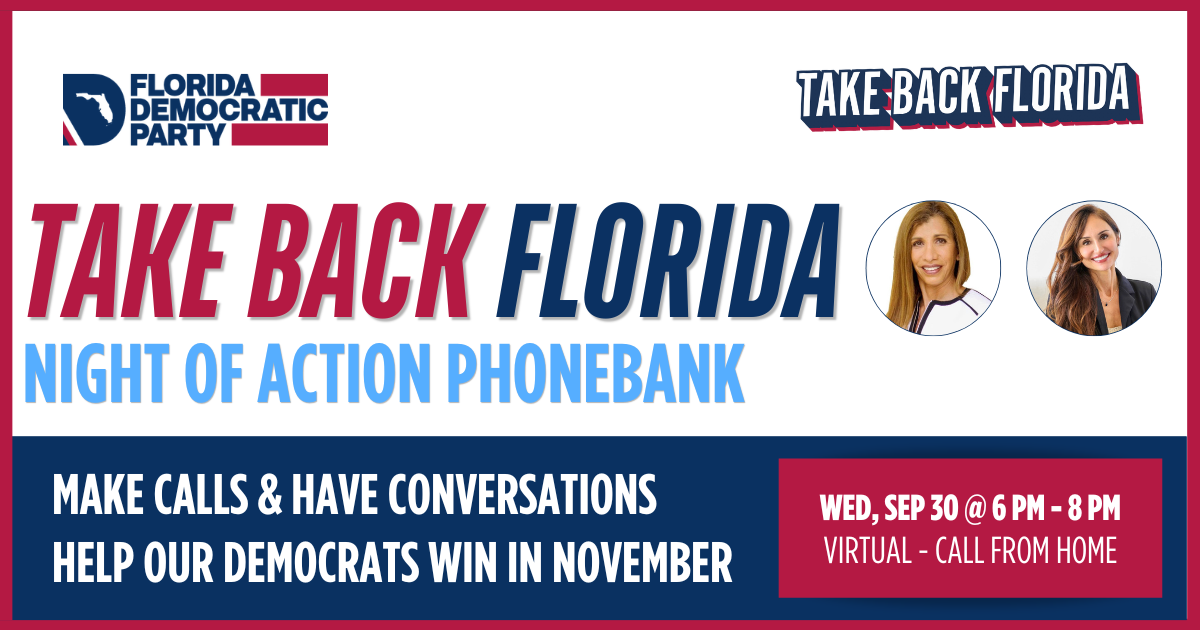 Take Back Florida Phonebank - Hillsborough