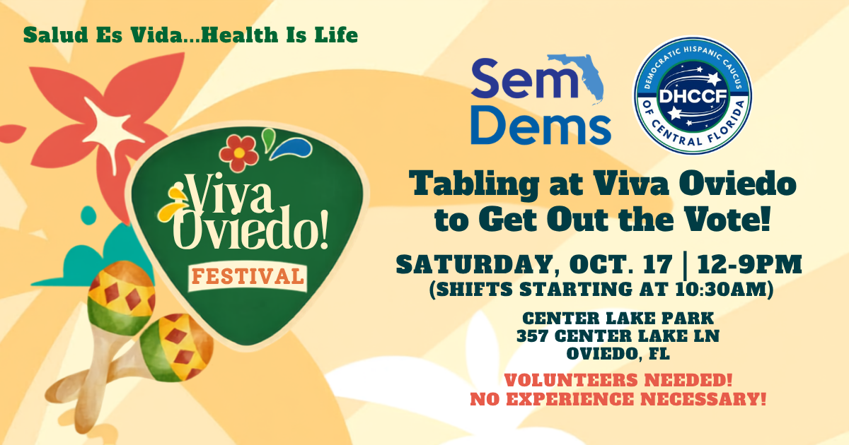 Tabling at ¡Viva Oviedo!
