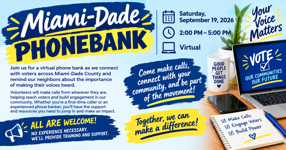 Miami-Dade Phone Bank