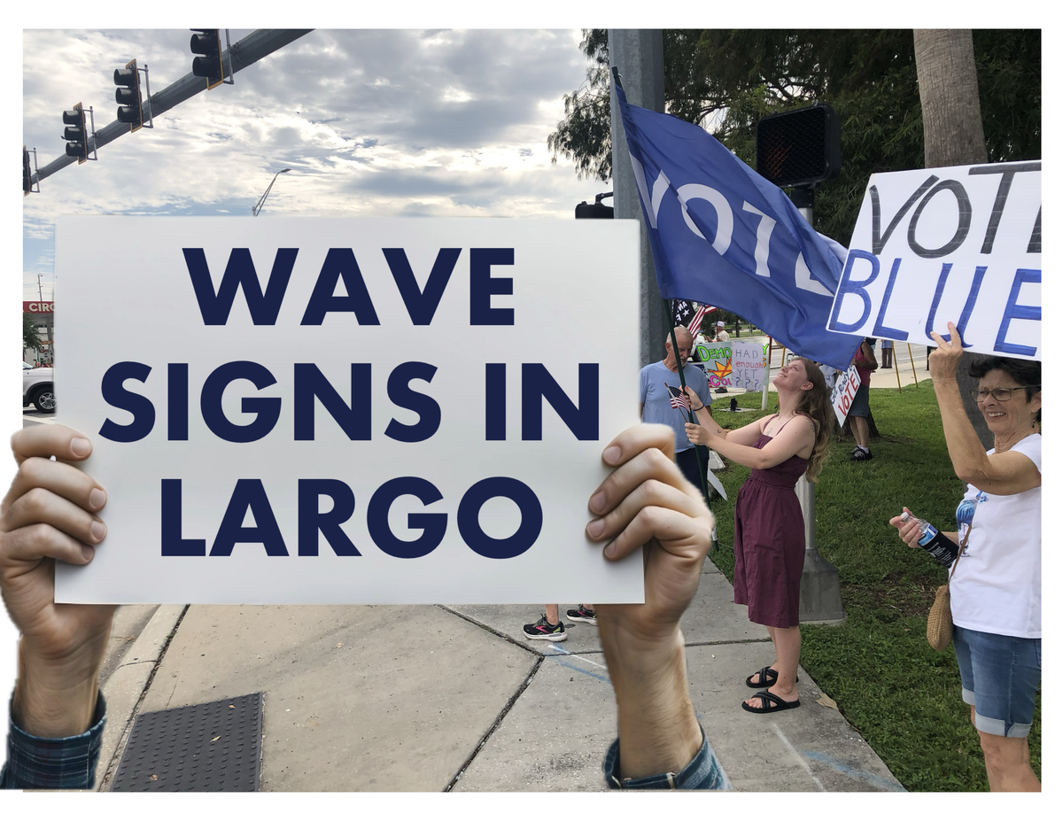 Wave Dem Signs in Largo