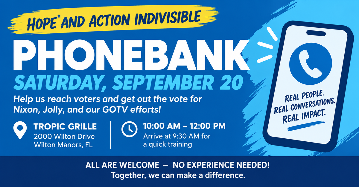 Hope and Action Phonebank