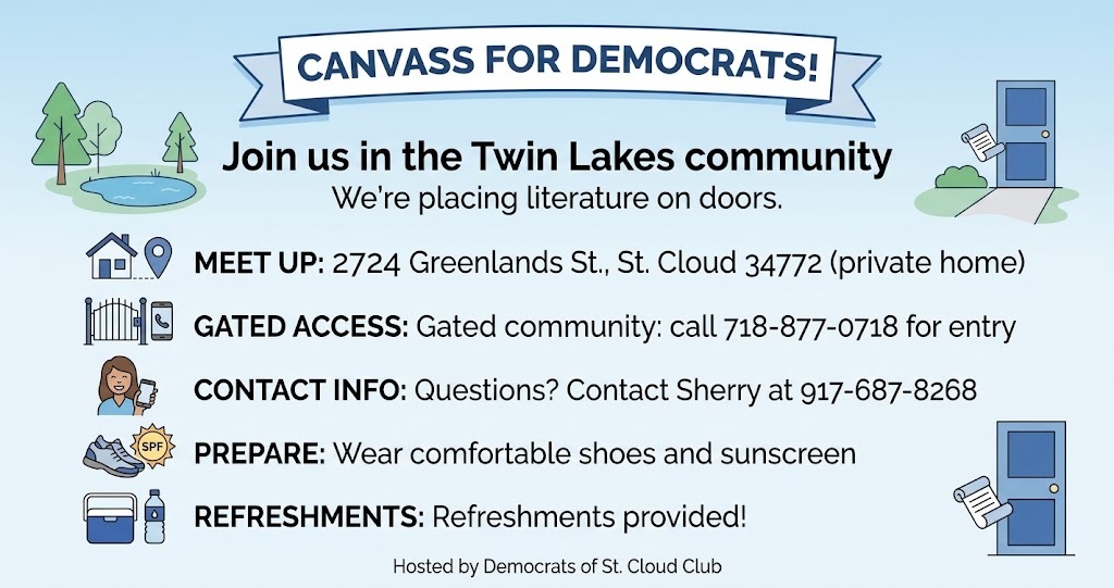 Canvass in St. Cloud community