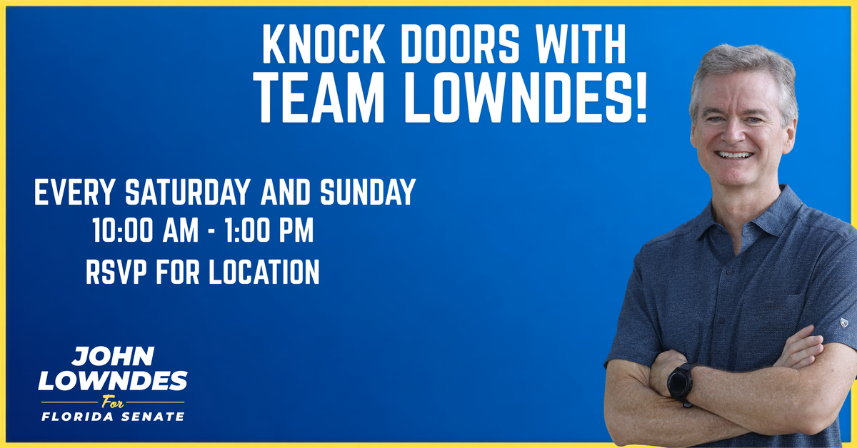 Canvass with Team John!
