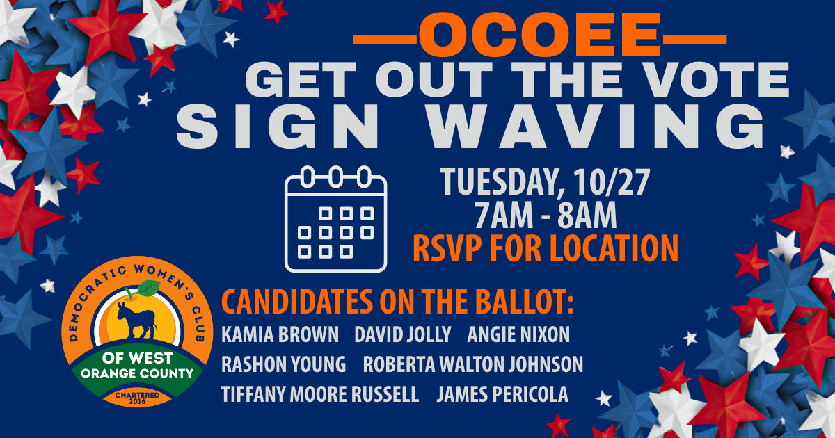 Ocoee | West Orange GOTV Sign Waving