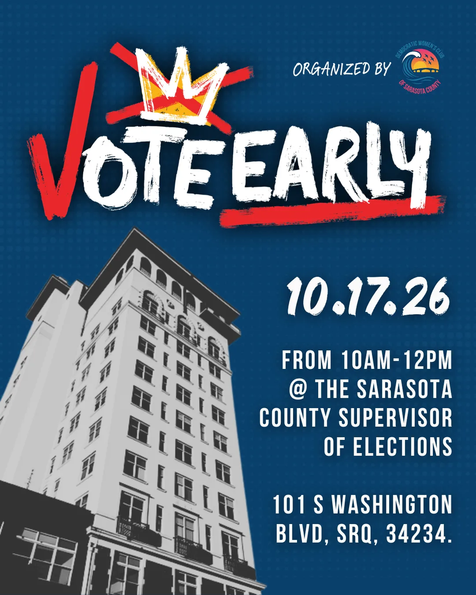 "NO KINGS"- Save Democracy - VOTE EARLY!