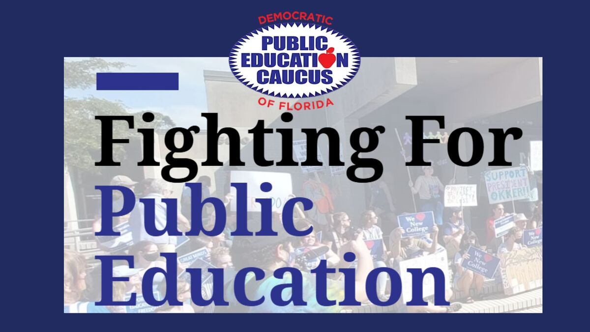 Democratic Public Education Caucus, Florida meets in Escambia Co.