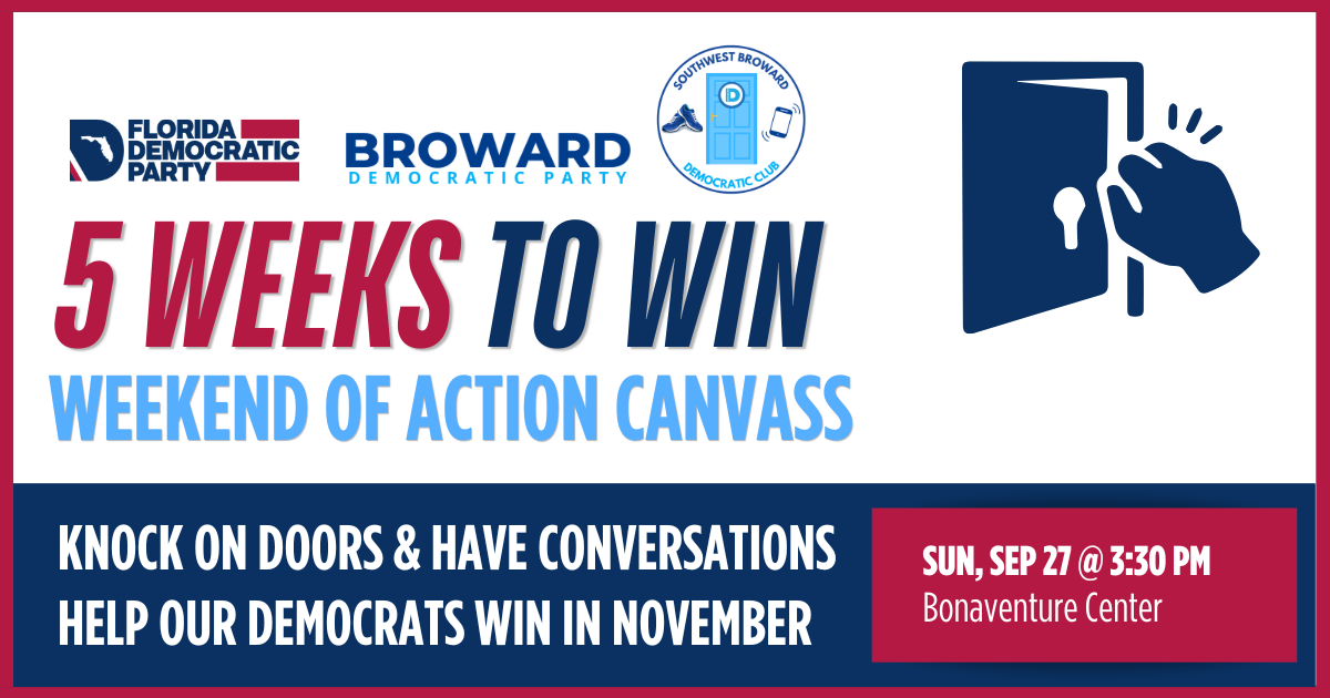SW Broward Club Community Canvass