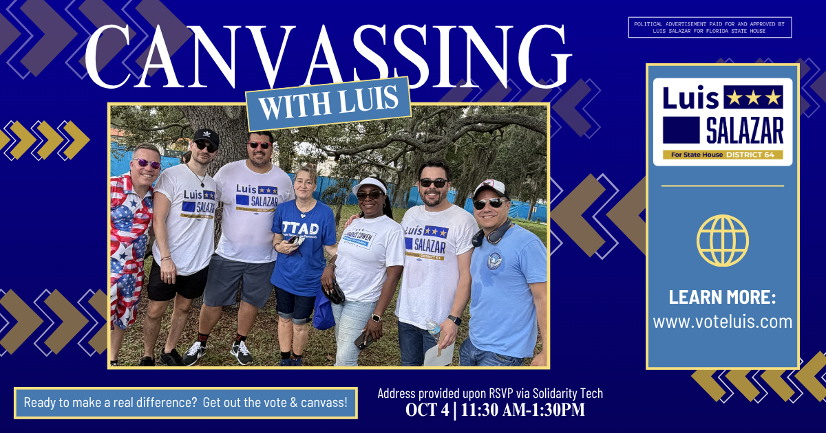 Canvass with Luis