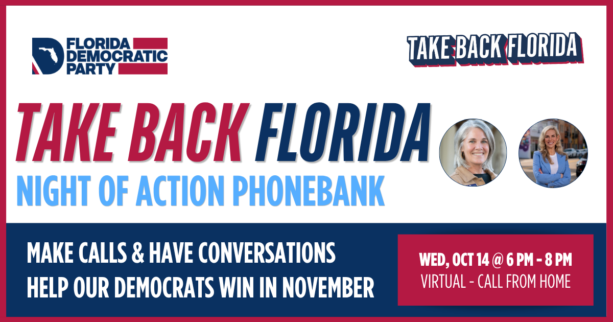 Take Back Florida Phonebank -  Sarasota