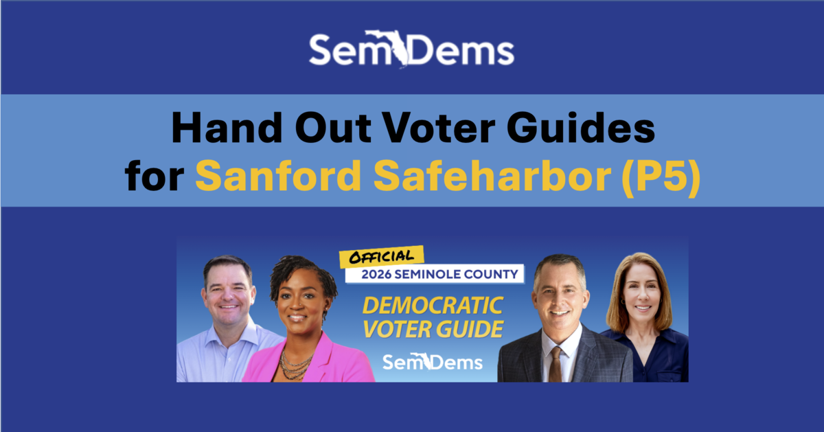 E-Day Voter Guides - Sanford Safeharbor (P5)