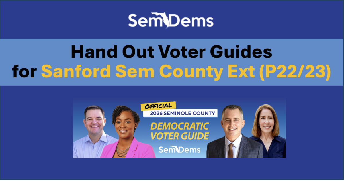 E-Day Voter Guides - Sanford Sem County Ext. (P22/23)