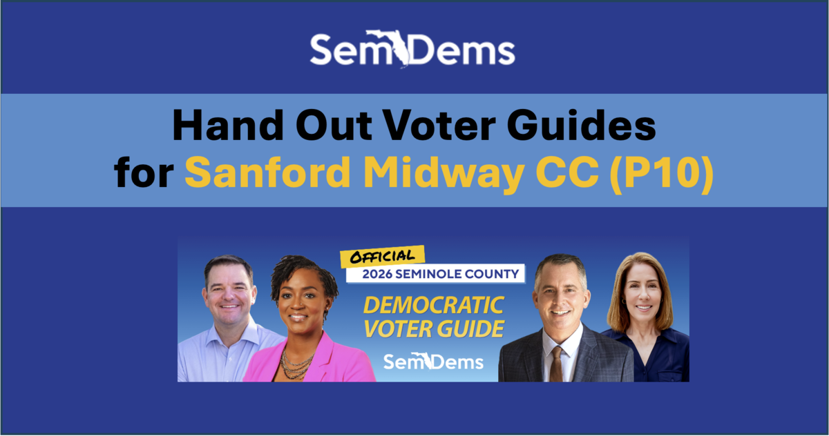 E-Day Voter Guides - Sanford Midway CC (P10)