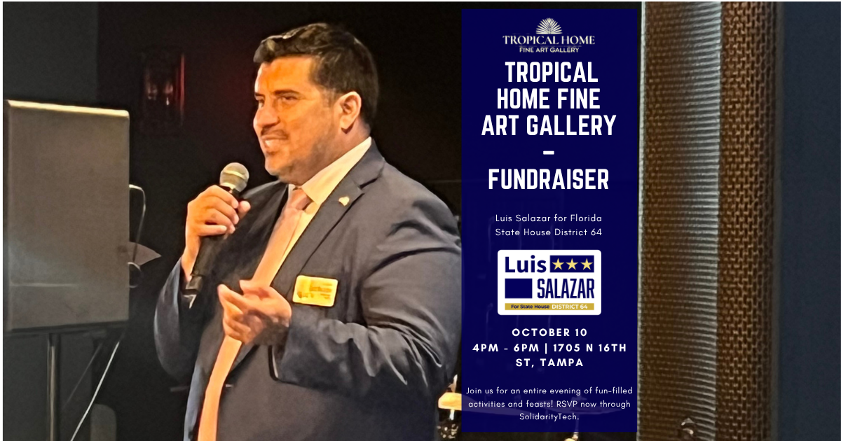 Fundraiser @ Tropical Home Fine Art Gallery