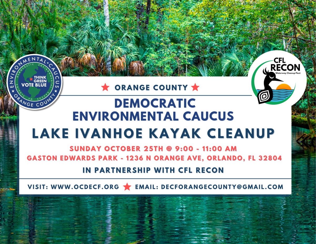 Lake Ivanhoe Kayak Cleanup