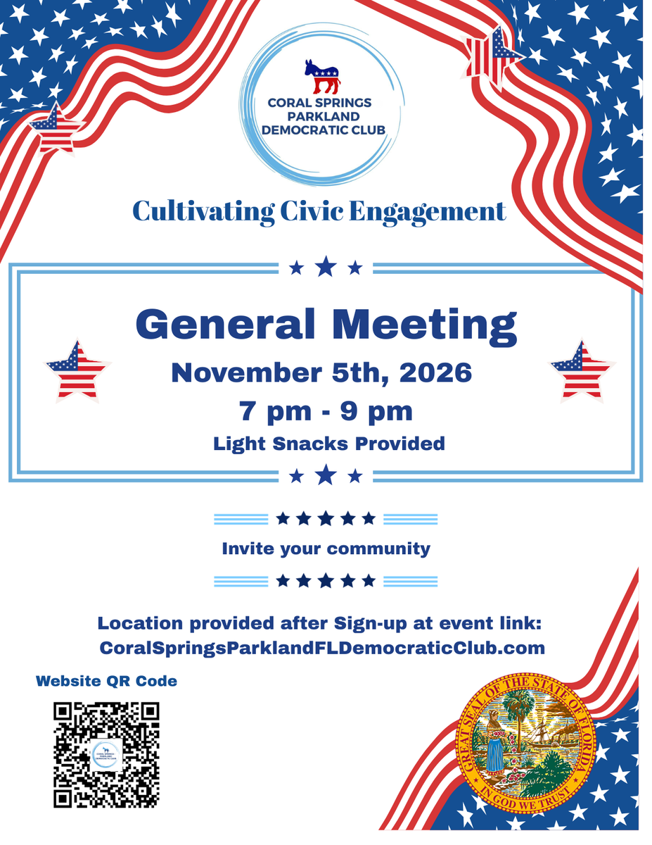 November 5th 2026 General Meeting