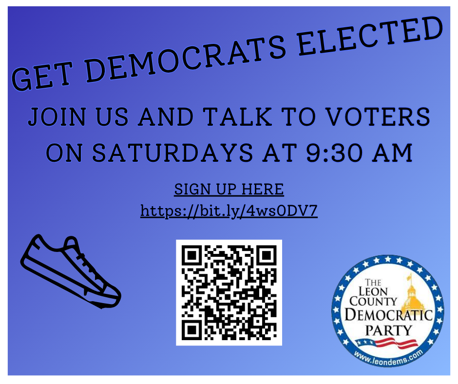 Door Knock with the Leon Dems!
