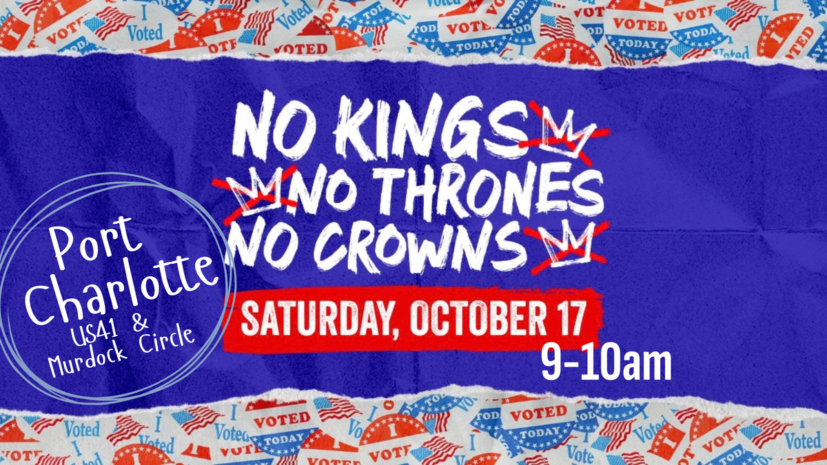 NO KINGS Vote Early National Rally