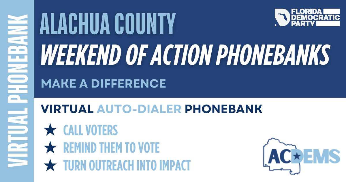 Alachua WOA Phonebank