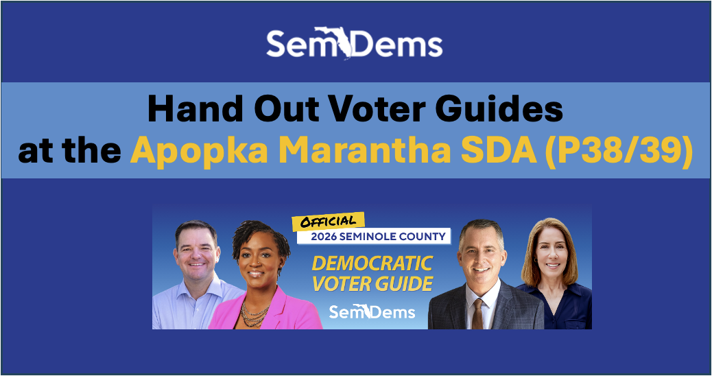 E-Day Voter Guides - Apopka Maranatha SDA (P38/39)