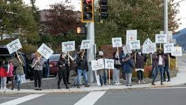 Sign Waving and Sign Distribution Chiefland