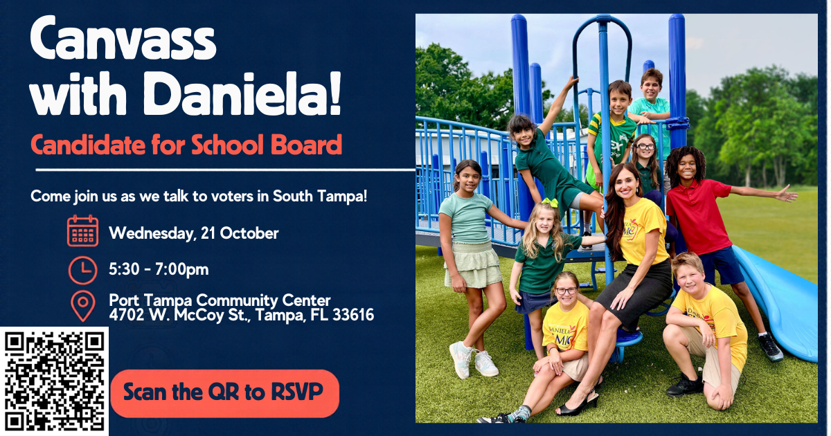 Canvass with Daniela!
