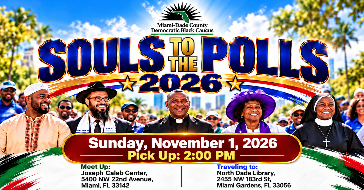 Sunday, November 1: Souls to the Polls
