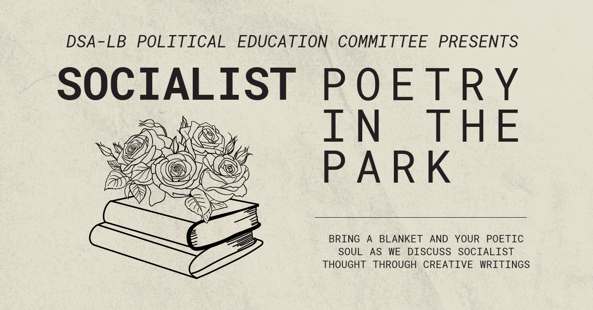 Socialist Poetry in the Park