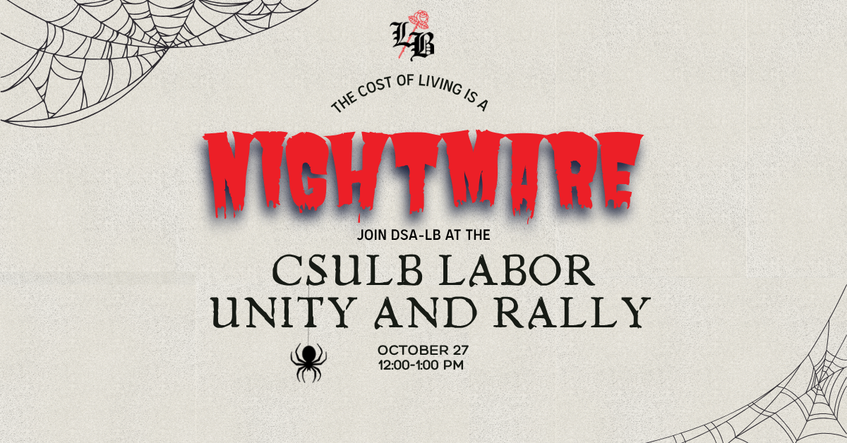 CSULB Labor & Unity Rally 