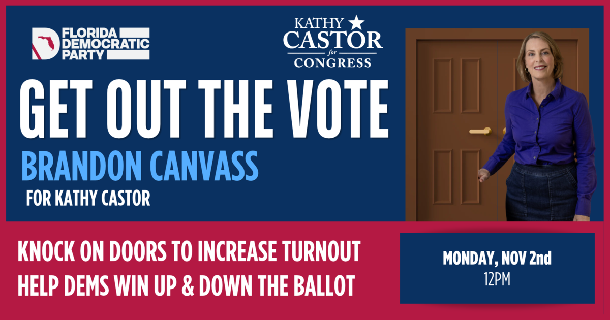 FDP & Team Castor Canvass BRANDON