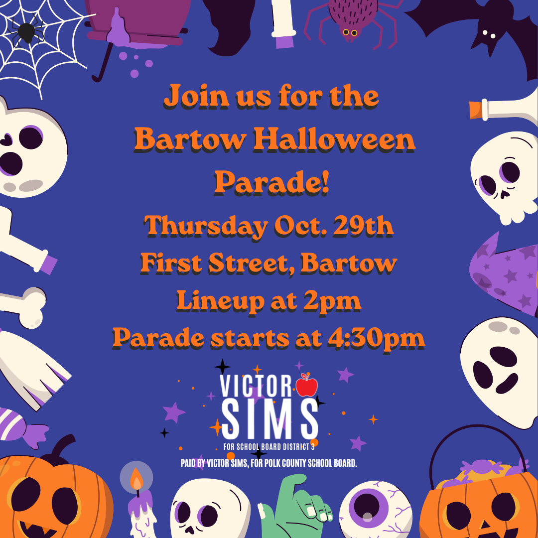 Bartow Halloween parade.