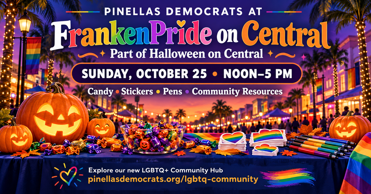 Pinellas Democrats at FrankenPride on Central