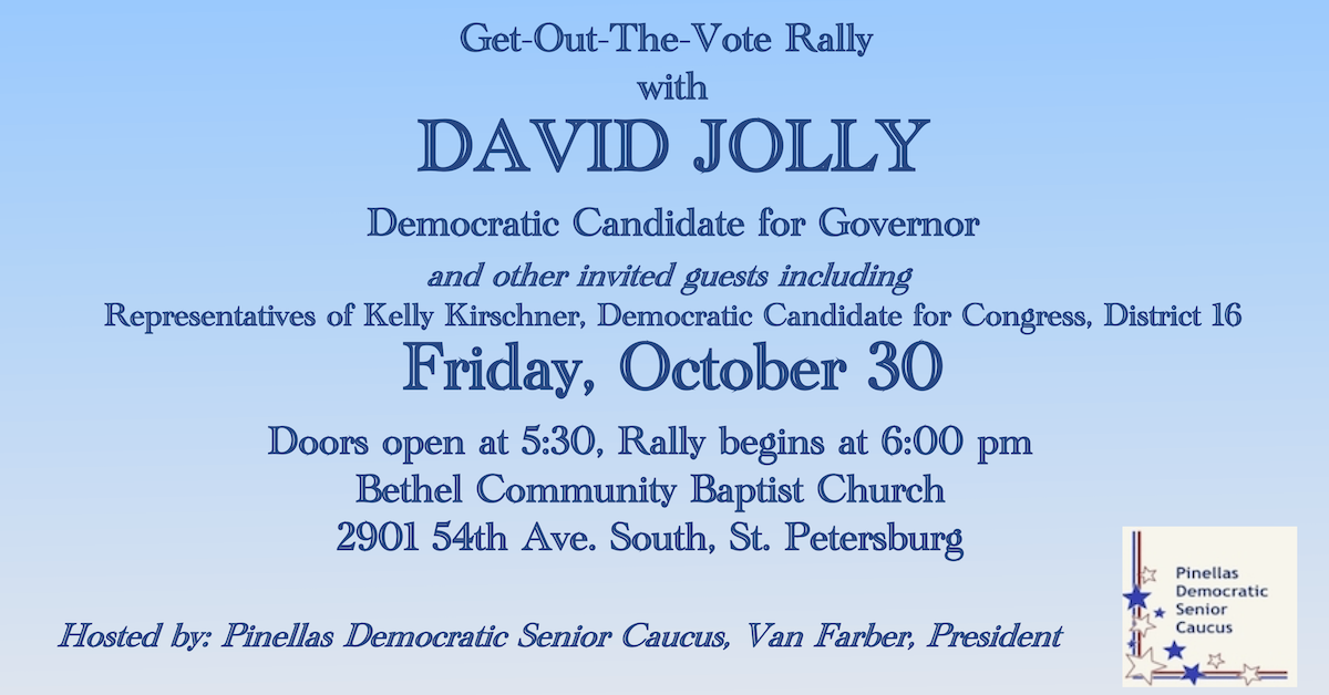 Get-Out-The-Vote Rally with David Jolly
