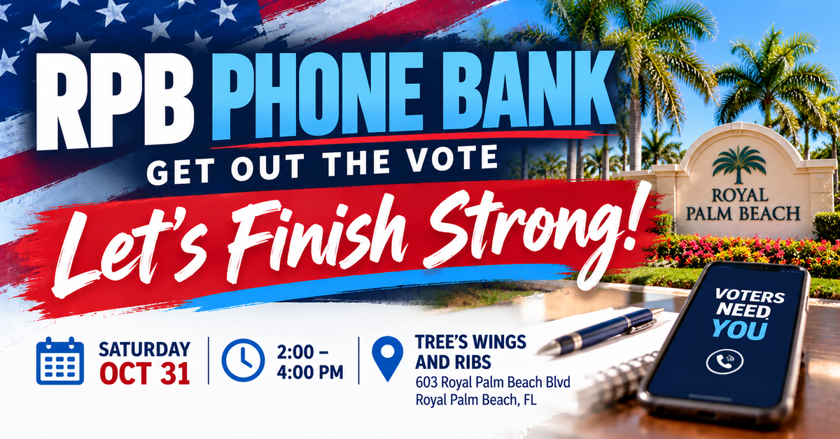 The Final Push! Join Our PBG Get Out the Vote Phone Bank