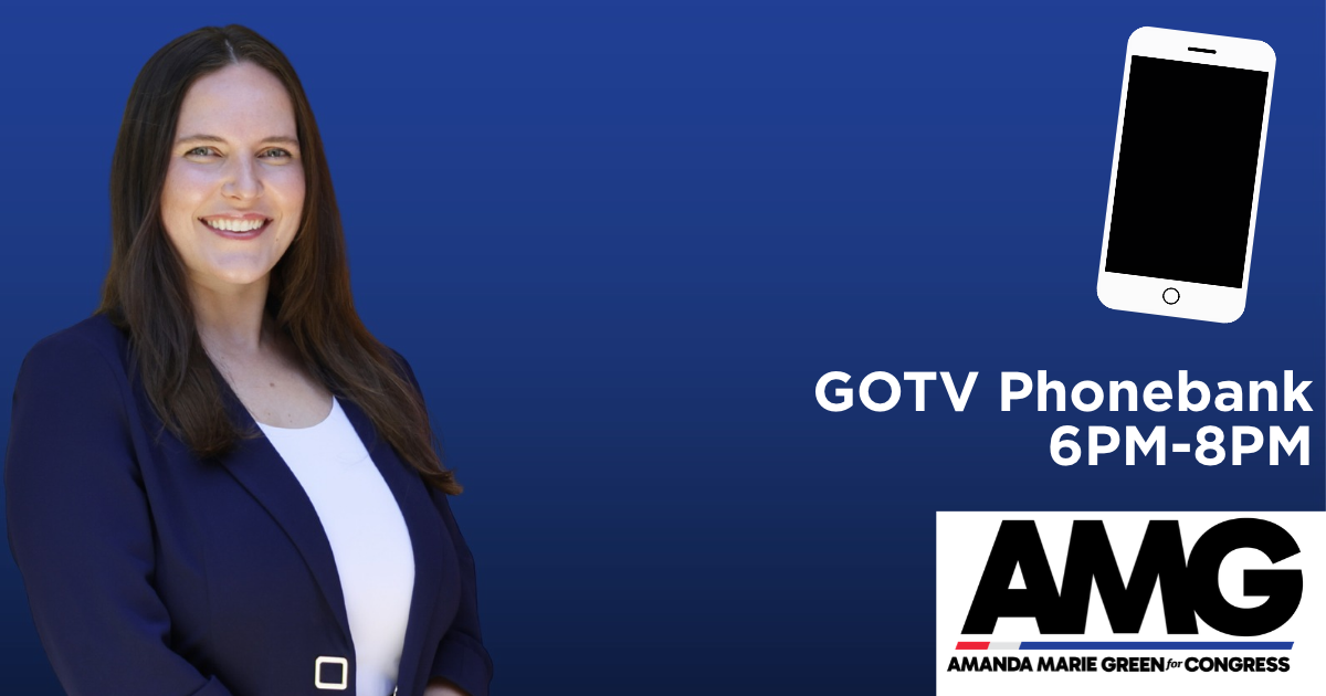 Call with Amanda Green for Congress