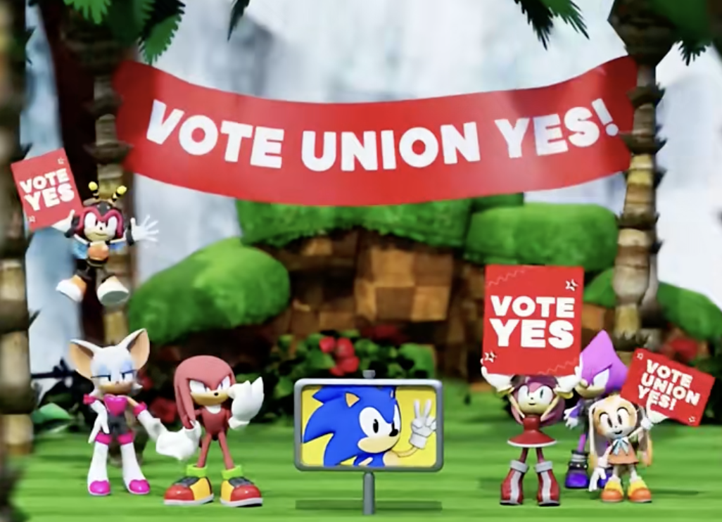 Forming a union at sonic speed