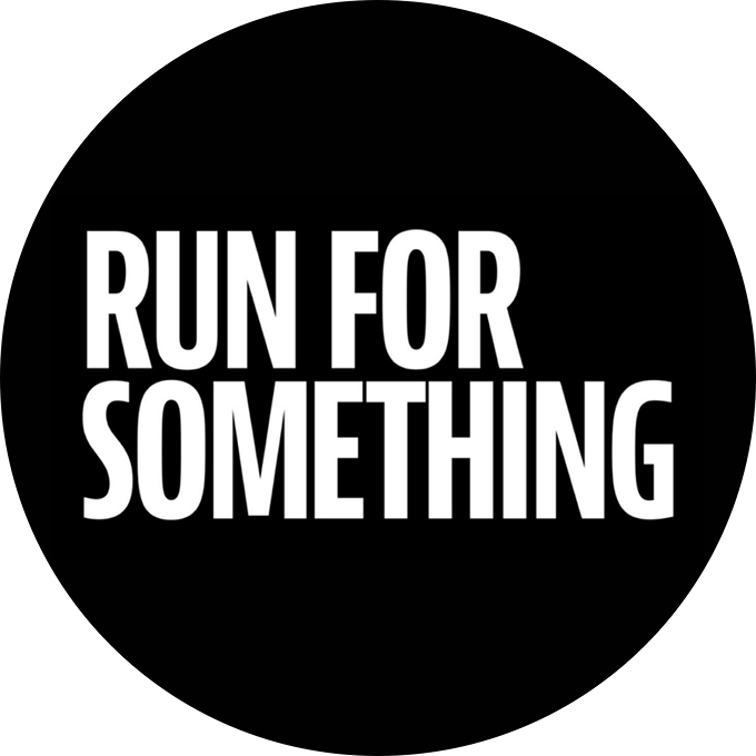 <p class="">Run for Something</p>