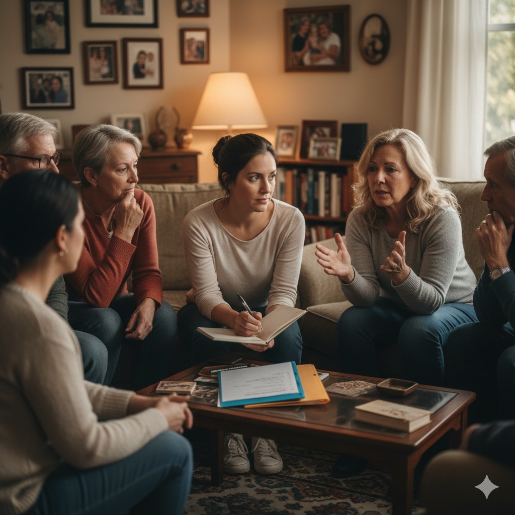 Grassroots Organizer Meeting with Community Group